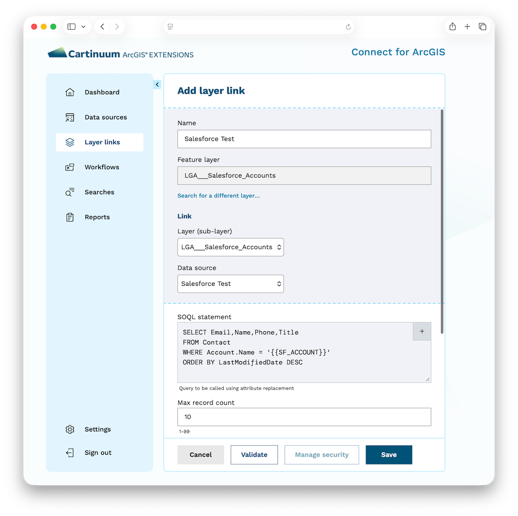 001 Salesforce LayerLink