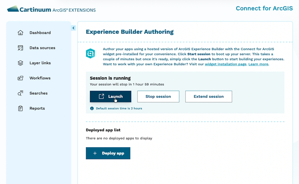 Introducing Connect for ArcGIS’s Hosted Experience Builder