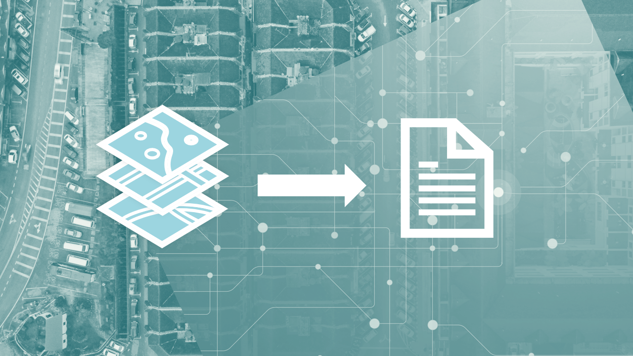 Image connecting ArcGIS with digital documents